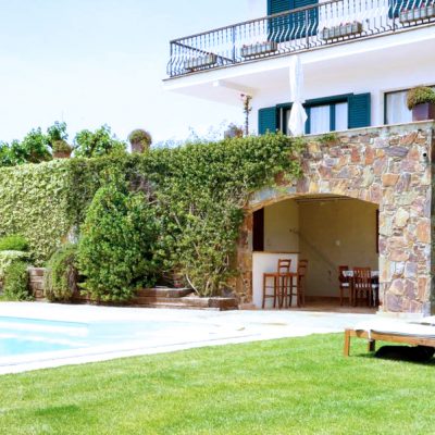 casa exterior piscina